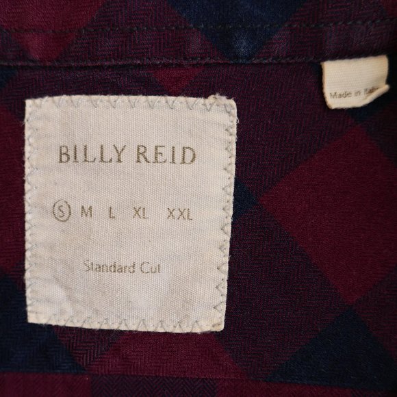 Billy Reid Long Sleeve Button Down Checkered Shirt - Picture 5 of 9